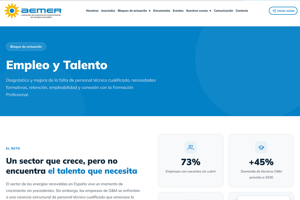 AEMER - Web Design Aziendale